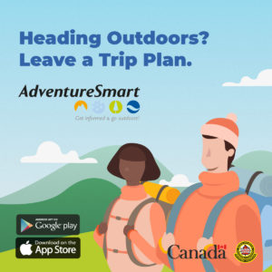 AdventureSmart Trip Plan App